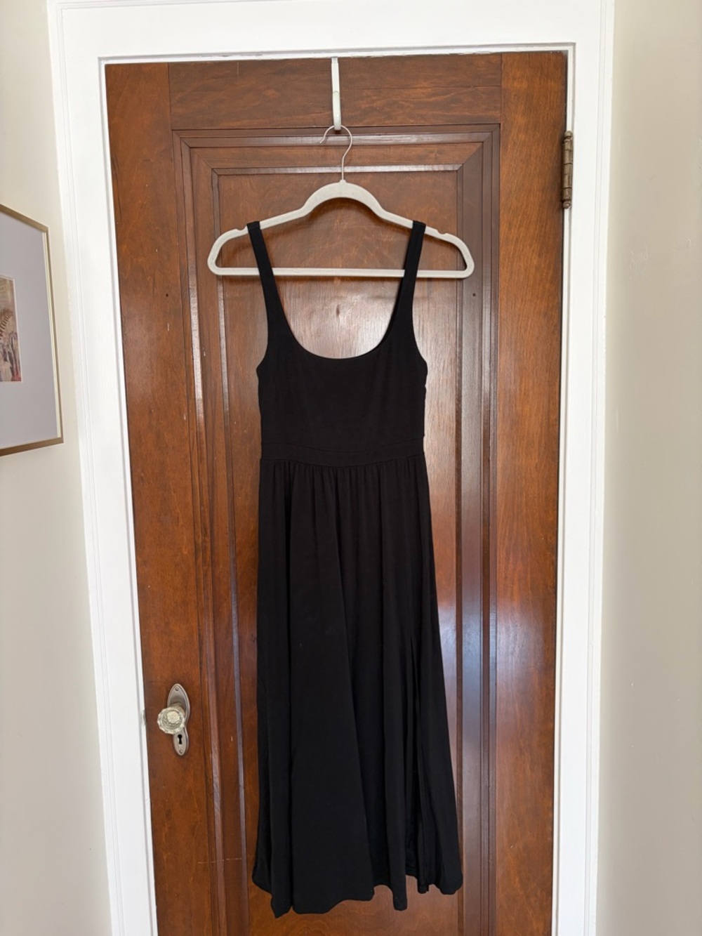 Aritzia Wilfred Market midi dress - Black